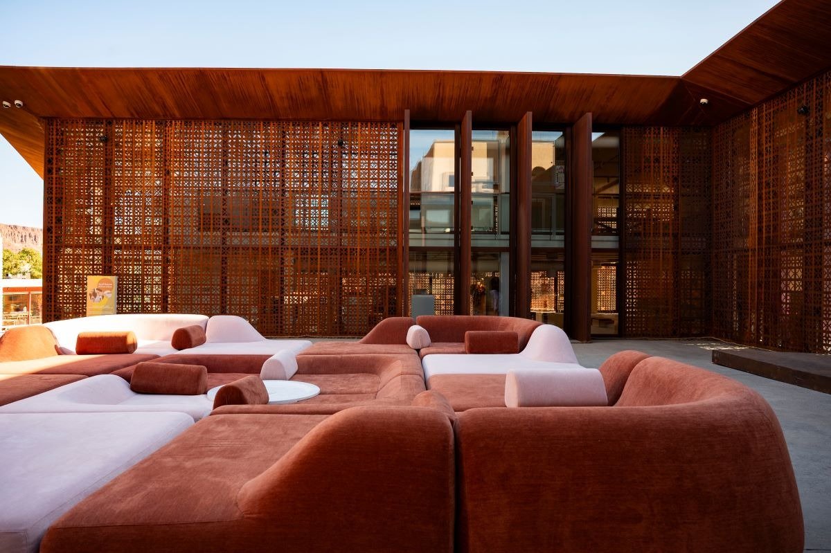 Terracotta Outdoor Pavilion