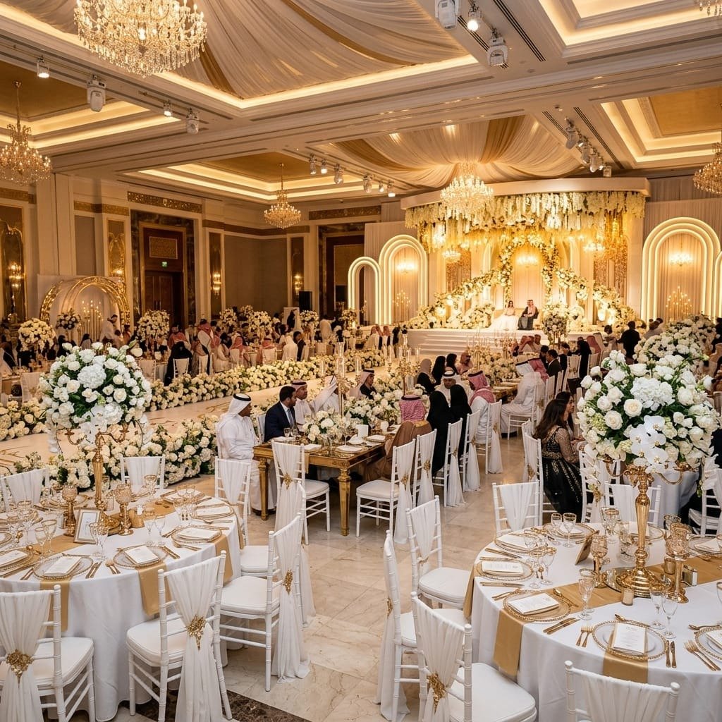 Royal Wedding Banquets & Luxury Seating